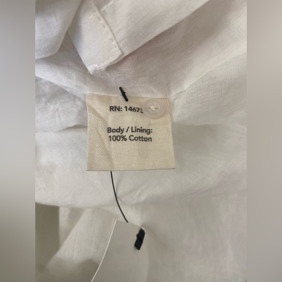 Mirth Capri Maxi Dress White Fringe Size XL - Picture 8 of 10